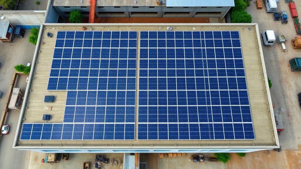 Commercial Solar Installation: Factory Case Study